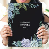 2025年オリジナル名入り 瑞々しい植物園 プランナー手帳