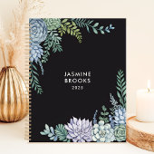 2025年オリジナル名入り 瑞々しい植物園 プランナー手帳