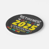 2025年カウントダウン処理中の除・売却クラス ペーパープレート (アングル)
