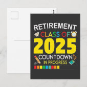 2025年カウントダウン処理中の除・売却クラス ポストカード (正面/裏面)