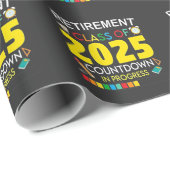 2025年カウントダウン処理中の除・売却クラス ラッピングペーパー (ロールコーナー)