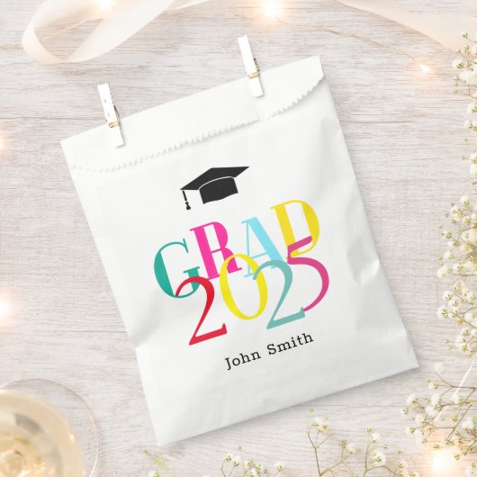 2025年カスタマイズ卒業お願いバッグ フェイバーバッグ (クリップ留めされた状態)