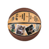 2025年カスタムのバスケットボール卒業生クラス写真 ミニバスケットボール (正面)