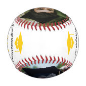 2025年カスタムの卒業写真クラス | イエロー 野球ボール (裏面)