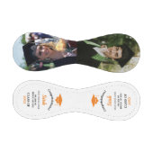 2025年カスタムの卒業写真クラス | オレンジ 野球ボール (パネル)