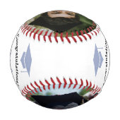 2025年カスタムの卒業写真クラス | シルバー 野球ボール (裏面)