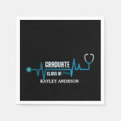 2025年カスタムの将来の医師クラス スタンダードカクテルナプキン (正面)