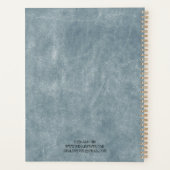 2025年カスタム会社ロゴシンプル事務所 プランナー手帳 (裏面)