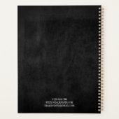 2025年カスタム会社ロゴシンプル事務所 プランナー手帳 (裏面)