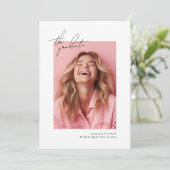 2025年カスタム卒数々の院写真専門学校 案内状 (スタンド正面)