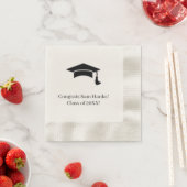 2025年カスタム卒業パーソナライズされた科 縁ありカクテルナプキン (インサイチュ)