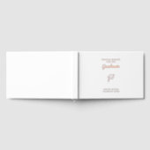 2025年カスタム卒業パーティーアドバイス ゲストブック (全面)