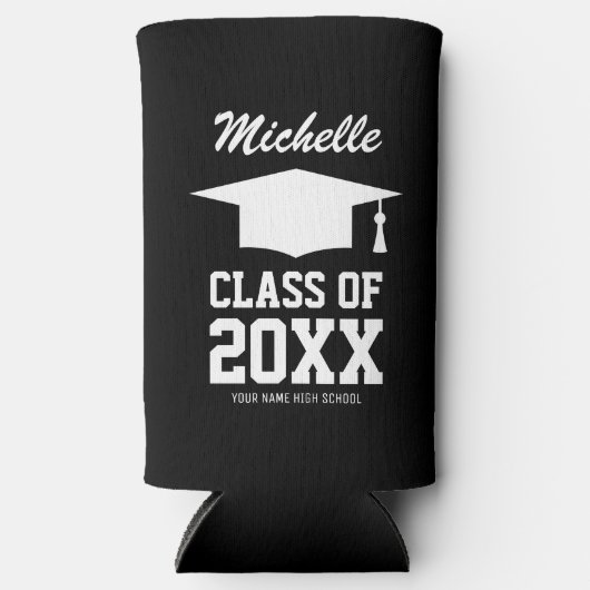 2025年カスタム卒業パーティー用スリム缶クーラー スリム缶クーラー (正面)