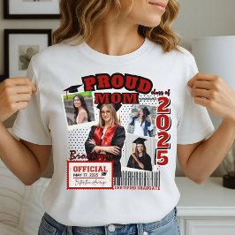 2025年カスタム卒誇りを持った院写真のMom of Class トライブレンドTシャツ