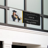 2025年カスタム高校の卒業党級 横断幕 (ビルの外側)