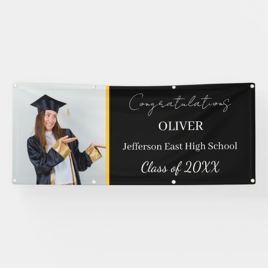 2025年カスタム高校の卒業党級 横断幕 (横)