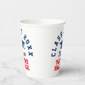 2025年カスタム高校卒業パーティーのクラス 紙コップ (左)