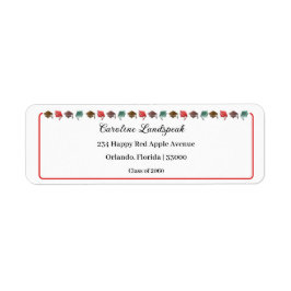 2025年カラフルのCapsクラスの住所 ラベル