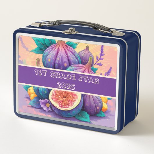 2025年カラフル第1級星 メタルランチボックス (正面)