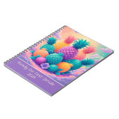 2025年カラフル1年生のパイナップル ノートブック (左側)