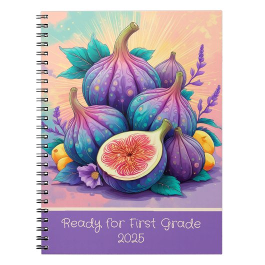 2025年カラフル1年生の図 ノートブック (正面)