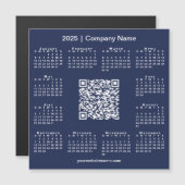 2025年カレンカスタムダー事業QRコード海軍マグネット (正面/裏面)
