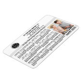 2025年カレンカスタムダー会社ロゴ名写真Whit マグネット (左側)