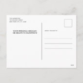 2025年カレンカスタムダー写真愛犬ファミリー新年 シーズンポストカード (裏面)