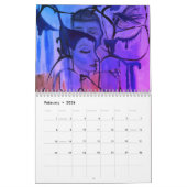 2025年カレンダアート(Klee) カレンダー (2月 2026)