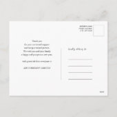 2025年カレンダビジネスロゴQRブラックモダンシンプル シーズンポストカード (裏面)