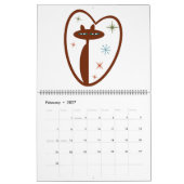 2025年カレンダーとMCM Cats カレンダー (2月 2027)