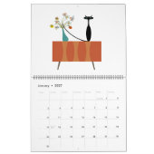 2025年カレンダーとMCM Cats カレンダー (1月 2027)