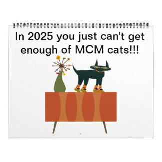 2025年カレンダーとMCM Cats カレンダー