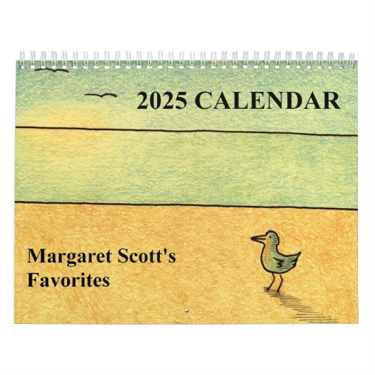 2025年カレンダーオリジナルアート。 カレンダー (カバー)