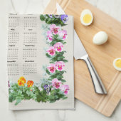 2025年カレンダータオル主の祈りの言葉 キッチンタオル (四つ折り)