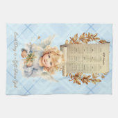 2025年カレンダータオル毎日は神からの贈り物 キッチンタオル (横)