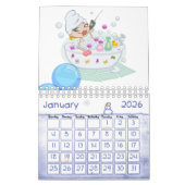 2025年カレンダーブラブルリラックスバス カレンダー (1月 2026)