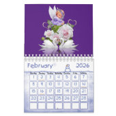 2025年カレンダーベビーエンジェル毎日賛美は カレンダー (2月 2026)