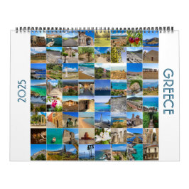 2025年カレンダー写真：ギリシャ暦 カレンダー