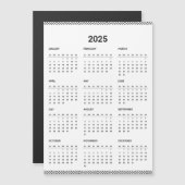 2025年カレンダー年事業ロゴ基本モダン版 (正面/裏面)