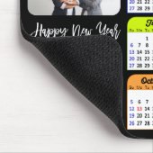 2025年カレンダー新年企業の2枚の写カラフル真 マウスパッド (コーナー)