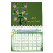 2025年カレンダー猫キッテンアイルランド語 カレンダー (3月 2026)