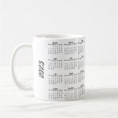 2025年カレンダー5フォトコラージュ コーヒーマグカップ (左)