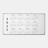 2025年カレンダー デスクマット (正面)