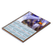 2025年カレンダー ノートブック (左側)