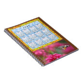 2025年カレンダー ノートブック (右側)