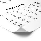 2025年カレンダー ポスター (角)