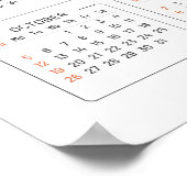 2025年カレンダー ポスター (角)