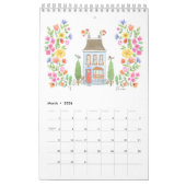 2025年カレンダー/小11インチx 7インチw/ペ独身のージ カレンダー (3月 2026)