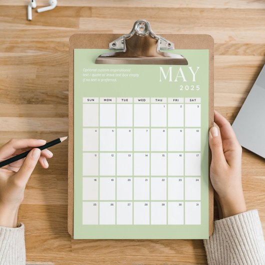 2025年カレンダー | 5月 ポスター